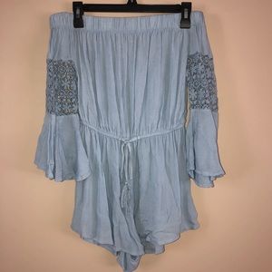 Light Blue Romper